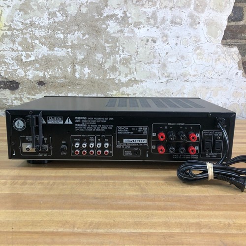 Denon DRA-325R Receiver HiFi Stereo Vintage Home Audio Phono Radio Tested - Picture 9 of 15