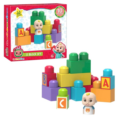 CoComelon JJ Building Block Set kids Christmas Holiday gift fun toy learning NEW - Picture 1 of 6