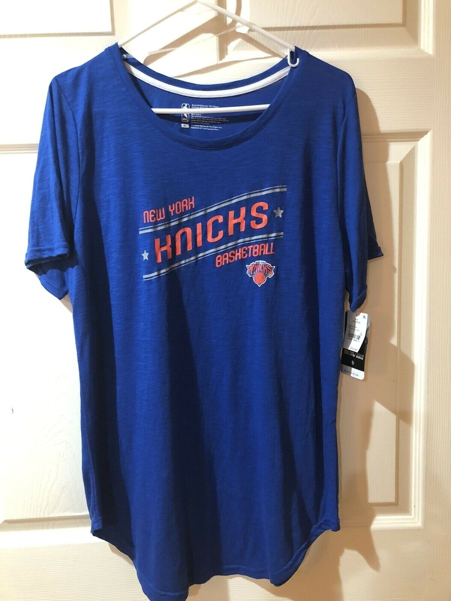 New York Knicks Women's T-shirt L Longer Length Leggings Wear NWT