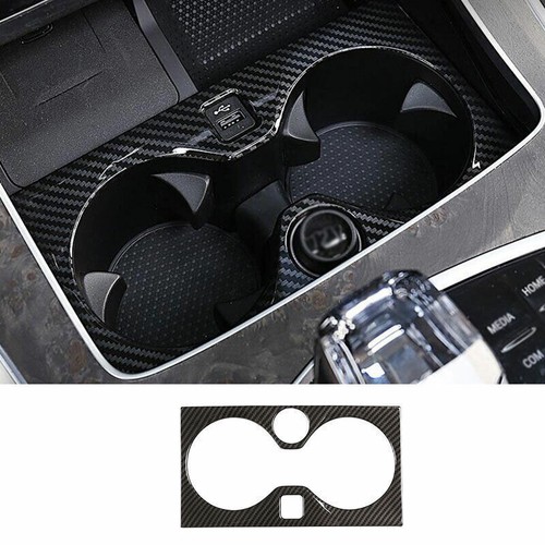 Consola central de fibra de carbono soporte para vasos de agua para BMW X5 X6 X7 G05 2019-2023 - Imagen 2 de 13