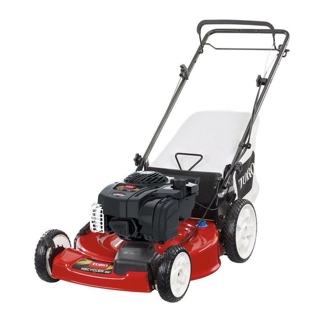Toro 21352 21in Recycler/Rear Self Propelled Lawn Mower with Bagger eBay