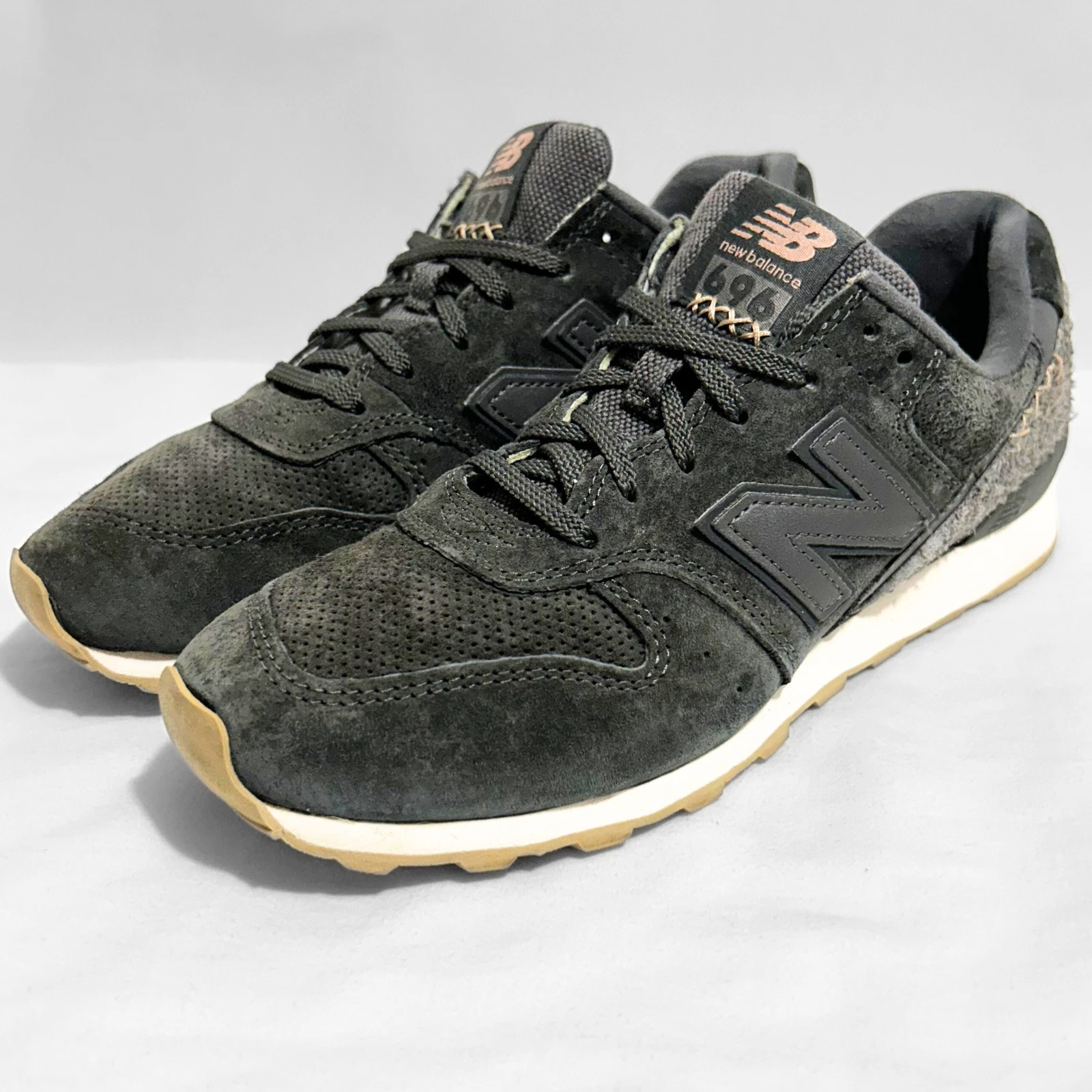 New Balance 696 grigio WL696BY scarpa da corsa sneaker donna 7 5B comoda