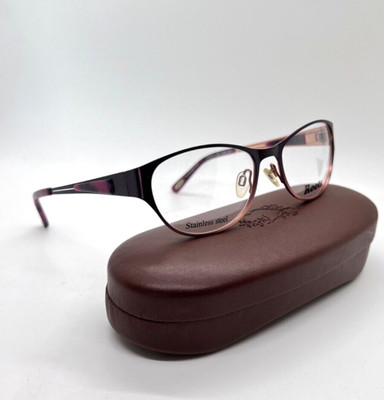 ROOTS Canada RT 678 PURP FADE Handcrafted Ultra Thin Eyeglasses Frame 52-16-135