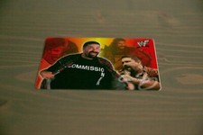  mint wwf vintage mick foley  vending machine die-cut sticker 2000 wwe mankind