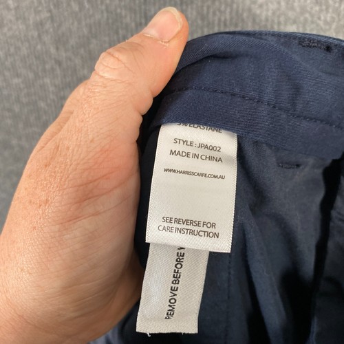 JC Lanyon Pants Mens 36 Blue Chinos Trousers Slacks Slim Skinny Office 36x30 - Picture 6 of 15