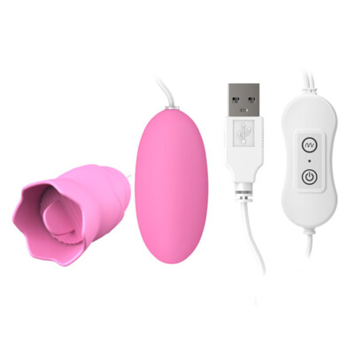 Waterproof-Clit-Vibrator-Dual-Love-Egg-Bullet-Massager-USB-Power-Female-Sex-Toys