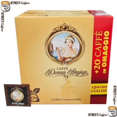 150 170 300 340 600 680 Cialde caffè Donna Regina no Borbone Miscela Rossa Red