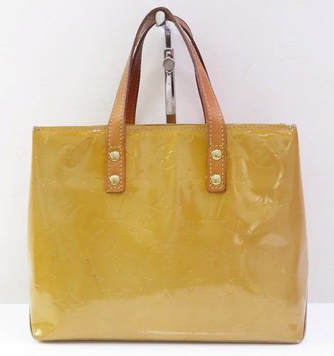 Auth LOUIS VUITTON Reade Beige PM Vernis Leather Tote Hand Bag Purse #51490 - Picture 2 of 15