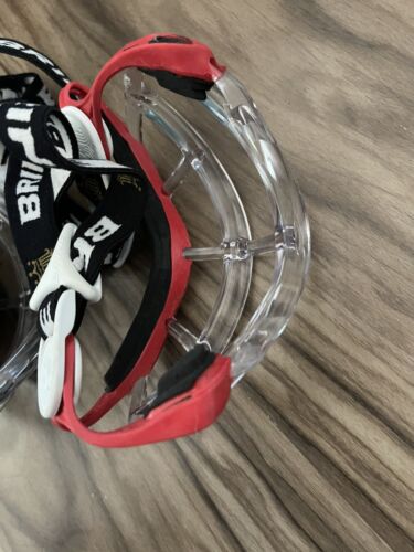 Brine Eye Goggles Lacrosse Field Hockey Cage Mask Protection Lot Red Black - Picture 7 of 8