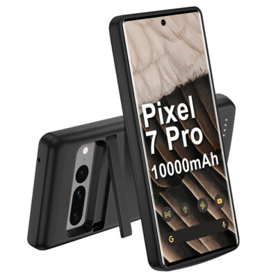 Battery Case for Google Pixel 6/7/8 10000mAh Extended Charging Cover Power Bank