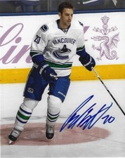 Vancouver Canucks Brandon Sutter Autographed Signed 8x10 NHL Photo COA X