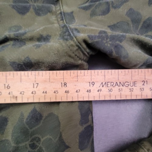 Smythe Jacket Bellows Pocket Army Jacket Surplus Utility Floral Camo Medium - Picture 14 of 17