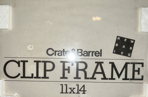 NEW Lot of 3 CRATE & BARREL Clip Frame 11x14 PICTURE PHOTO FRAME - Picture 2 of 4