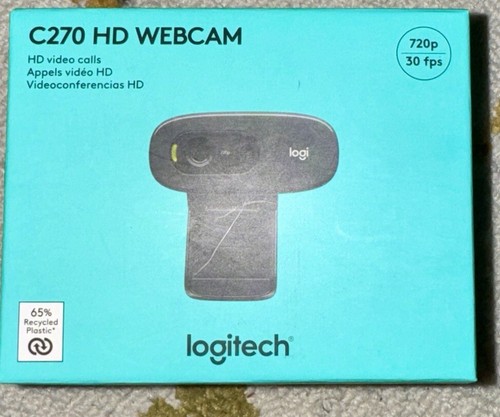 Logitech C270 720p HD Webcam with Built-in Mic