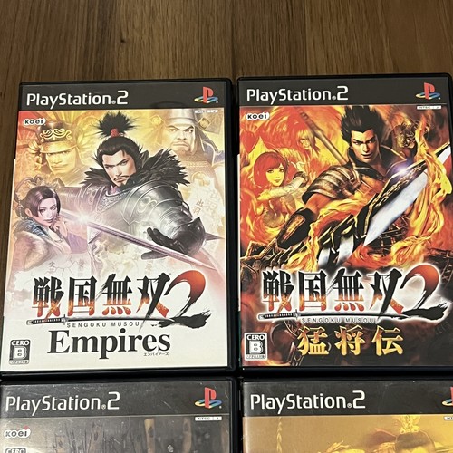 PS2 Sengoku Musou 2 EMPIRES, moshoden, shin Sangoku musou 2 Kessen 3 Donation - Picture 2 of 6