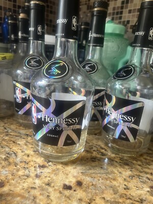 NBA Hennessy Very Special VS Cognac, 750ml empty bottle NBA Collectors Edition