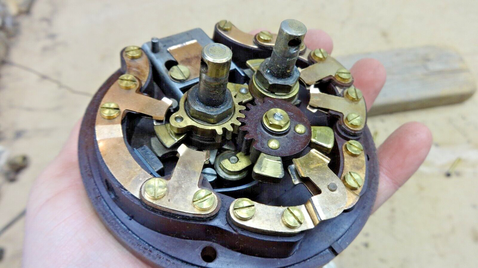 Vintage 1916 1920's DELCO IGNITION LIGHT SWITCH Original 4-28-15