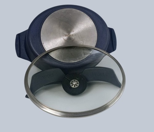 Woll Diamond Lite Induktion Topf Bräter Casserolle Deckel Aluguss Silikongriffe - Bild 3 von 4