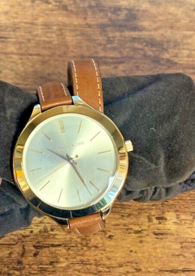 Tan/Gold Michael Kors Watch Michael Kors | Accessories | Michael Kors Gold And Tan  main image 4