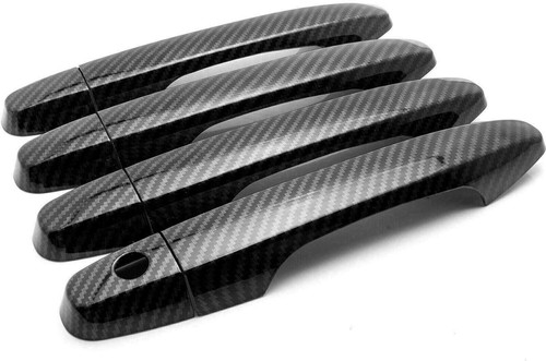 for Honda Civic 2012-2015 CR-V 2012-16 Carbon Fiber Exterior Door Handle Cover - Bild 4 von 6