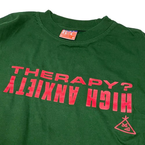 vintage 90s THERAPY? Shirt XL band tour rock metal faith no more life of agony