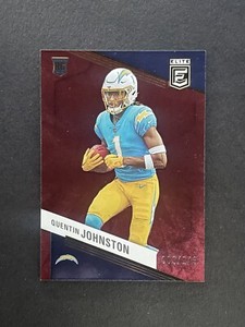 2023 Donruss Elite #176 Quentin Johnston Maroon Rookie /149