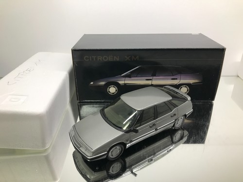 SOLIDO 8501 CITROEN XM 1989 -GREY MET. 1:18 extr rare- GOOD IN DEALER BOX - Imagen 2 de 16