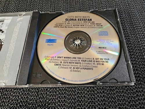 Gloria Estefan – Cuts Both Ways - 1989 Epic CD - Aus press pop electro latin - Picture 4 of 4