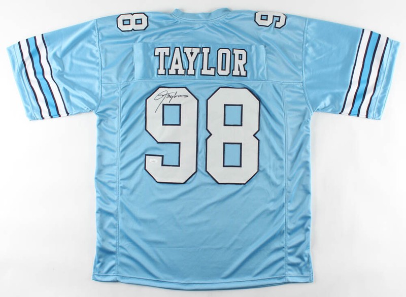 Lawrence Taylor Signed North Carolina Tar Heels Jersey (JSA) New York Giants/ LB