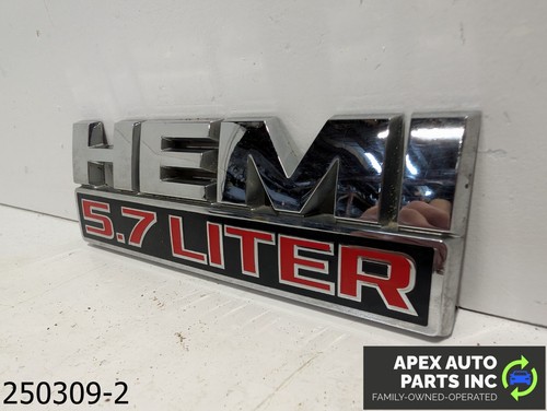 OEM 2013-2018 Dodge Ram 2500 Emblems Front Fender Badges Dodge Nameplate - Picture 2 of 7
