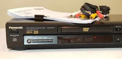 プレーヤー Panasonic DVD-RV31 Panasonic DVD-RV31 DVD Player Tested works, owner's manual
