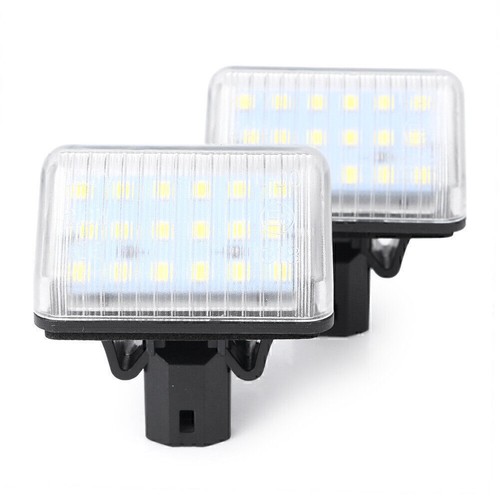 White Rear 12V LED Number License Plate Lights Fit Mazda CX-5 CX-7 Speed6 Xenon - Picture 2 of 8