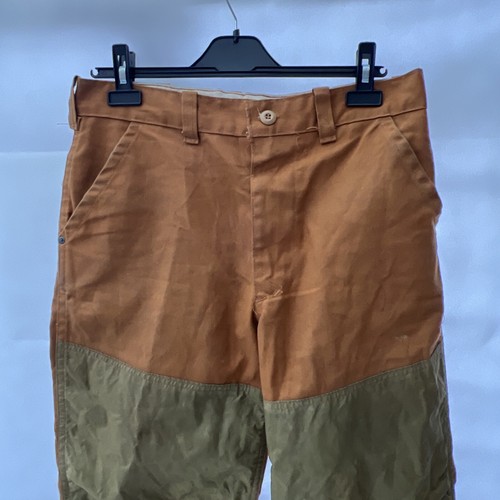 Pantalones de trabajo vintage SafTbak 31x30 hechos en EE. UU. años 80 para hombre rectos marrón - Imagen 2 de 10