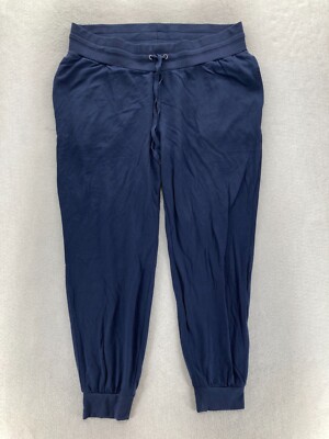 Threads 4 Thought Connie Fleece Jogger Sweatpant Size 1X Blue Stretch Stitch Fix