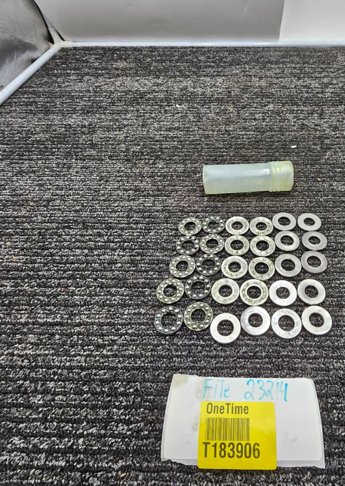 Thrust 30pc Ball Bearing 51101 12x26x9mm High Carbon Steel Washer Silver