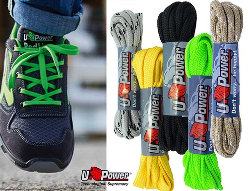 U POWER LACCIO FLUO PER SCARPE DA LAVORO 120 CM STRINGHE LACCI U-POWER |  eBay