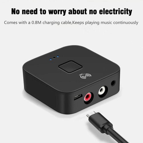 NFC Bluetooth 5.0 Receiver 3.5mm AUX or RCA Input Speaker Wireless Audio Adapter - Picture 9 of 13