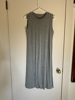 kit and ace back to front dress gray | Dresses | Kit And Ace Sleeveless Fit Flare Racerback Size 24 flare silhouette Acne Studio Kaci Tencel melange
