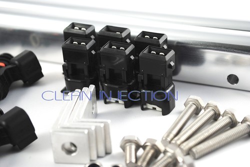 fit Nissan 300zx Z31 550cc fuel injectors 1984-1989 VG30 VG30ET VG30DE VG30E BLU - Bild 5 von 5