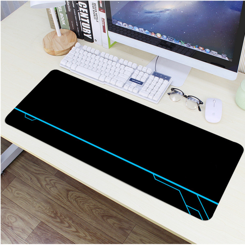 Gaming Keyboard Mousepad Combo Mouse Pad Desk Mat XL Anti-Slip Speed 80cm x 30cm - Picture 2 of 9
