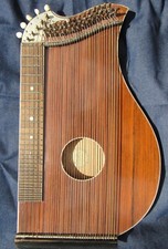 Rare Antique Washburn Concert Zither Guitar/Harp 19rh Century USA Made
