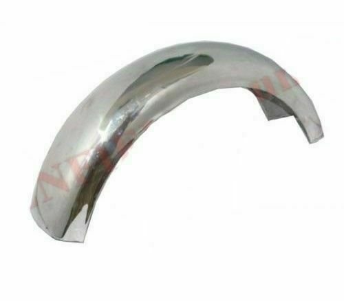 Aluminium HeckkotflüGel Chrome FüR Royal Enfield 500Cc Cafe Racer @Uk-image