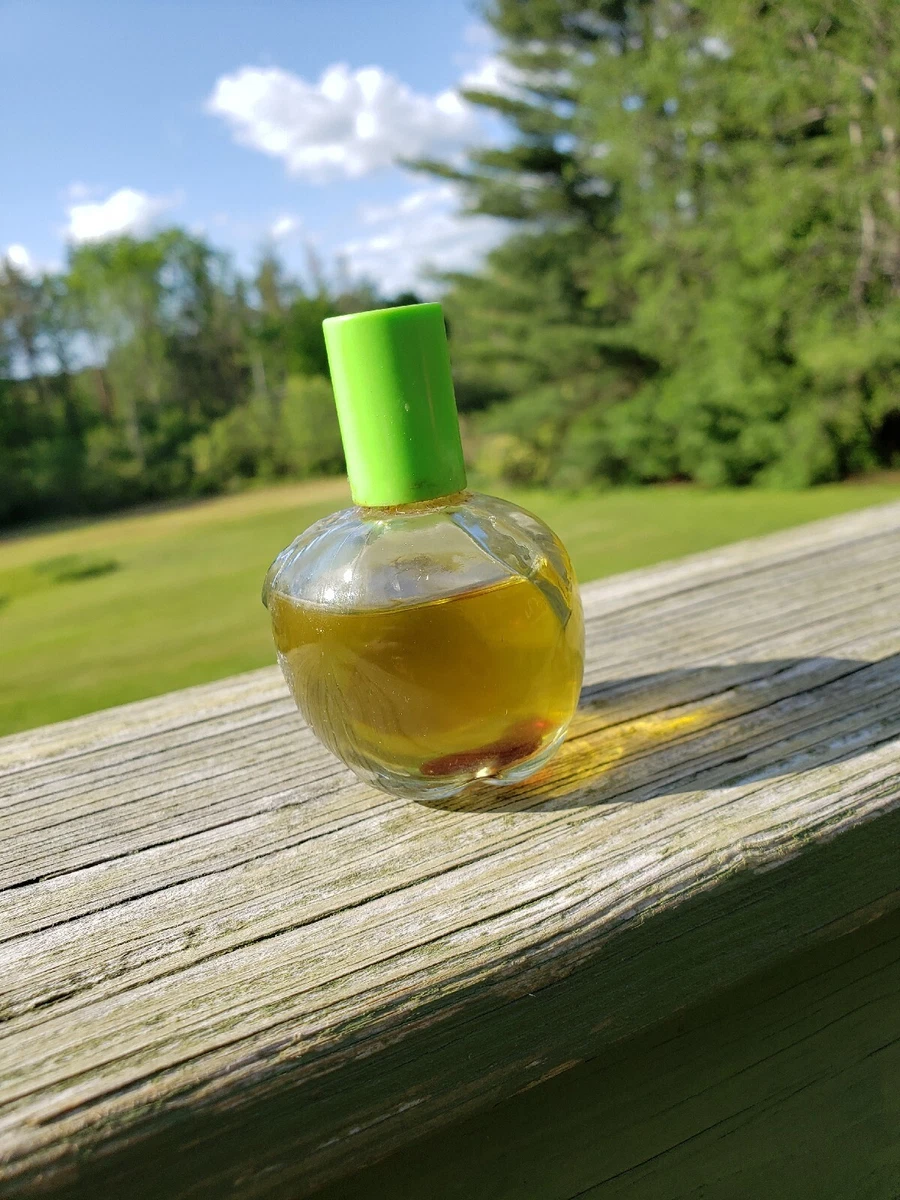 RARE Vintage Eau de GREEN APPLE COLOGNE by Max Factor 1 FL OZ Perfume