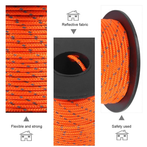 Nylon Fallschirm Schnur Flucht Seil Rucksack Seil Fallschirm Seil - Bild 5 von 12