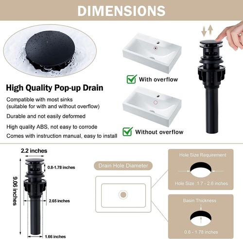 Widespread Bathroom Sink Basin Faucet Waterfall 2 Handle 3 hole Vanity Mixer Tap - Picture 50 of 114