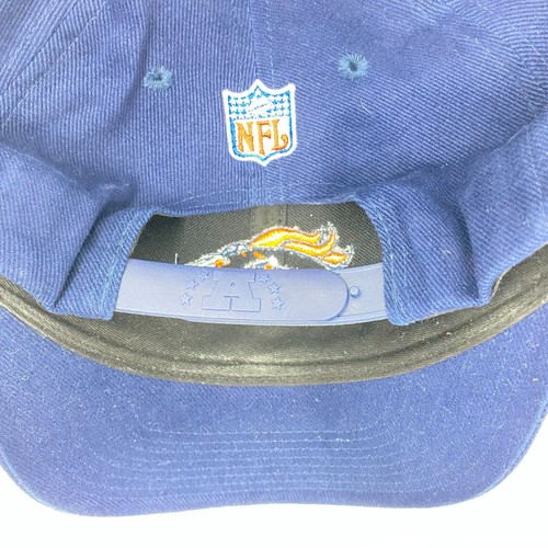 Vintage Denver Broncos Nike Pro Line 90s Snapback Hat Blue SnapBack Swoosh VTG - Picture 6 of 9