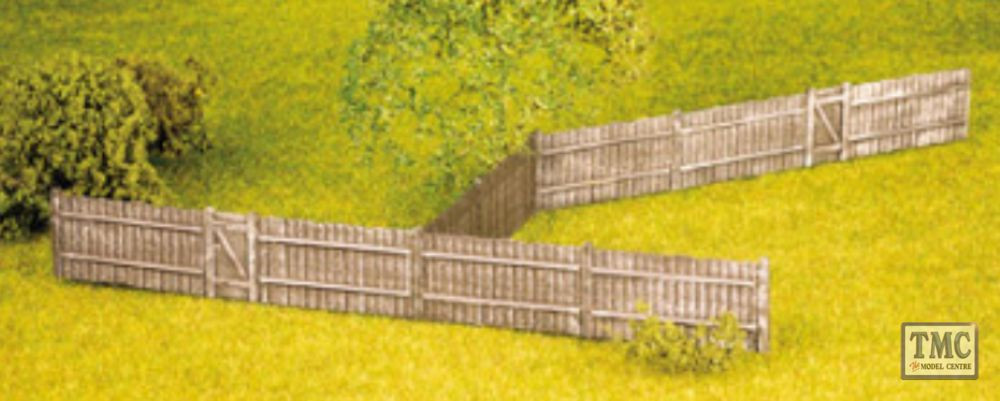 SS41 Wills Kit OO/HO Gauge Feather Edge Board Fencing inc. Gates