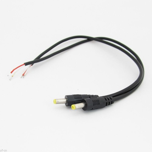 10pcs 30cm/1ft DC Power Cable 4.0x1.7mm DC Tip Plug Straight CCTV Cord Cable - Picture 6 of 6