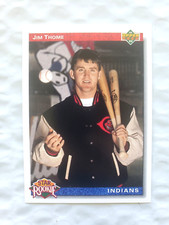 1991 Upper Deck Star Rookies - HOFER Jim Thome - Rookie Card #5 - BEAUTIFUL. rookie card picture