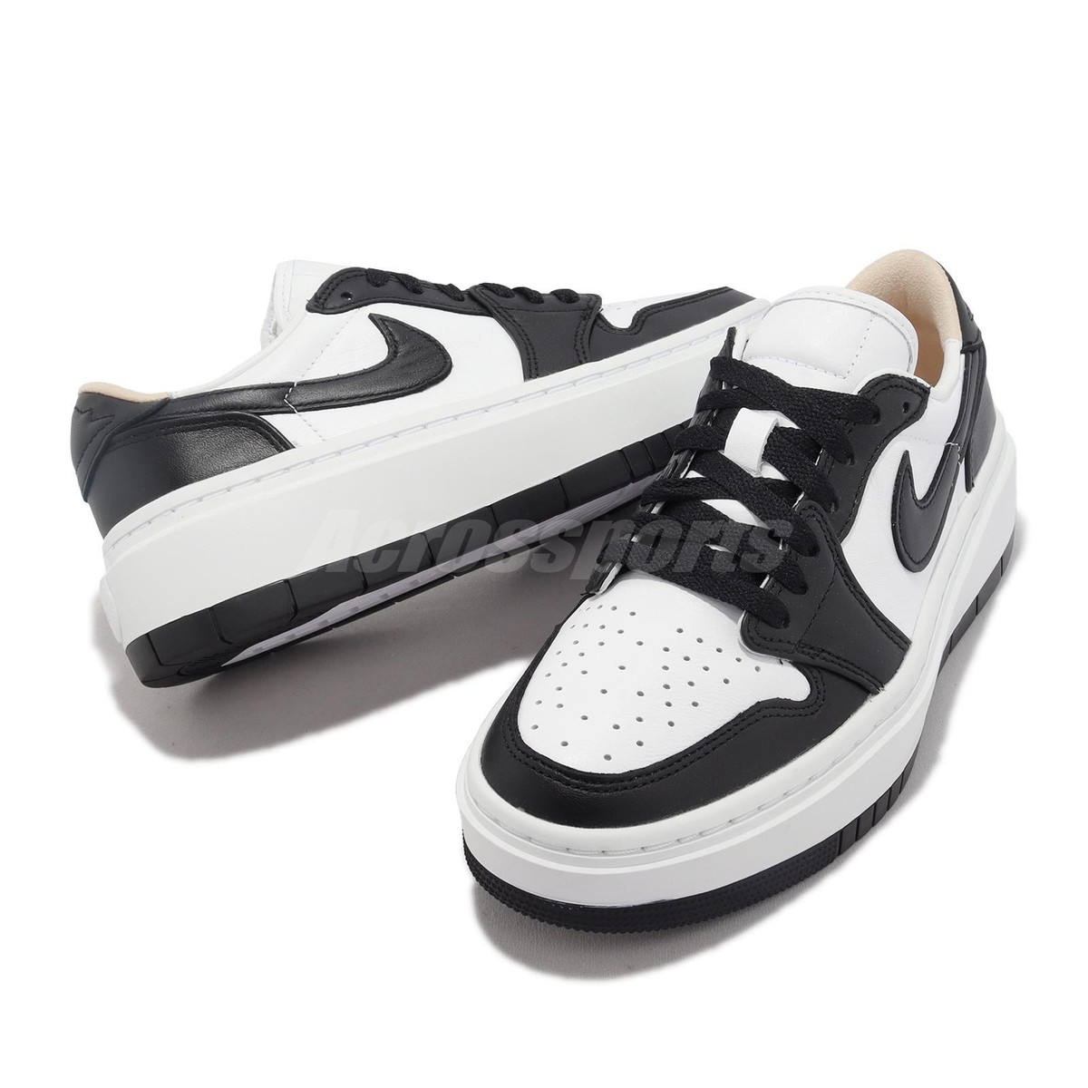 Nike Wmns Air Jordan 1 Elevate Low AJ1 Panda Women Platform Cork 